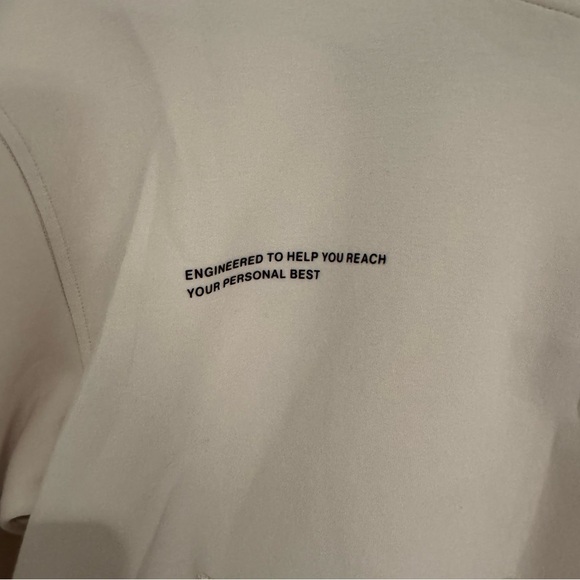 Abercrombie & Fitch Cream Athletic Hoodie Size Small Like New - Picture 3 of 3